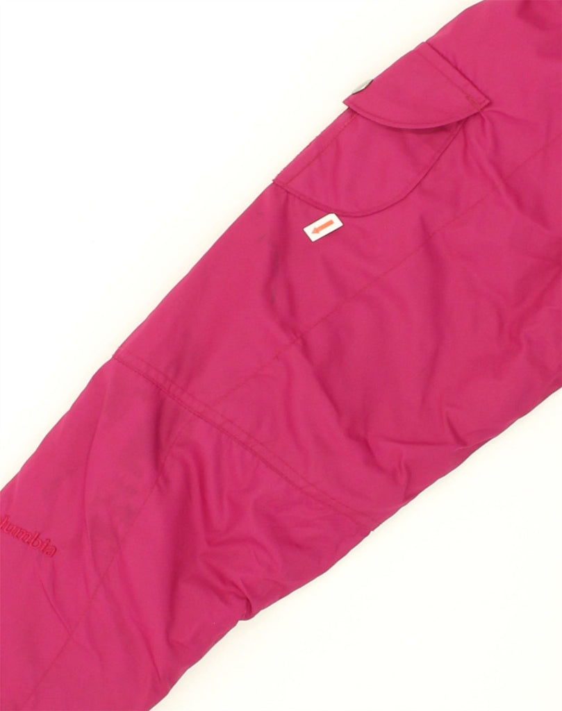 COLUMBIA Womens Parka Jacket UK 18 XL Pink Nylon | Vintage Columbia | Thrift | Second-Hand Columbia | Used Clothing | Messina Hembry 