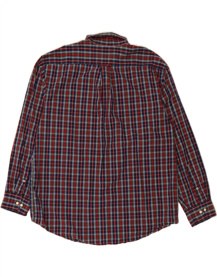 IZOD Mens Shirt XL Multicoloured Check Cotton Vintage Izod and Second-Hand Izod from Messina Hembry 