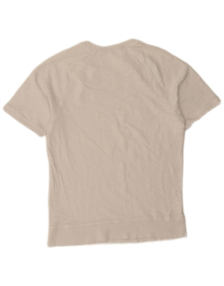 Zara Mens T-Shirt Top Medium White Flecked