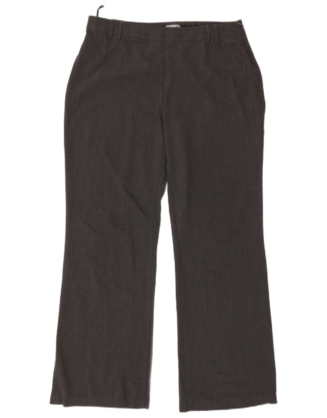 Marks & Spencer Womens Bootcut Casual Trousers UK 16 Large W34 L30 Grey
