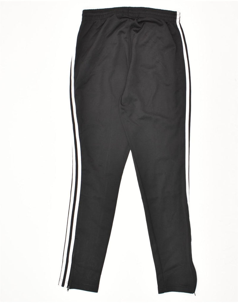 ADIDAS Womens Tracksuit Trousers UK 10 Small Black Cotton | Vintage Adidas | Thrift | Second-Hand Adidas | Used Clothing | Messina Hembry 