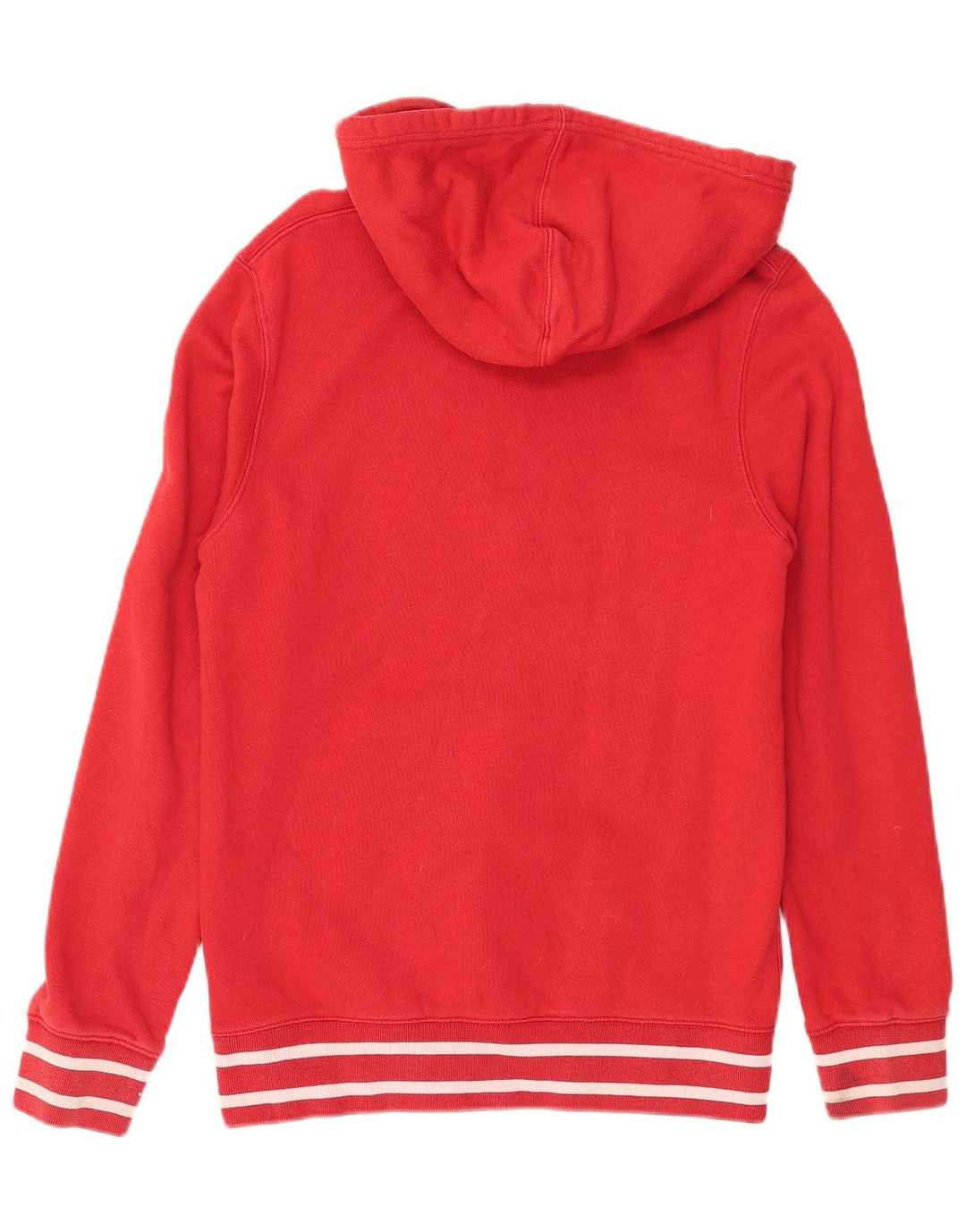 LEVI'S Mens Graphic Hoodie Jumper Small Red Cotton