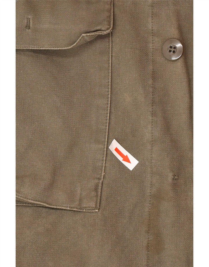Vintage Mens Military Jacket UK 40 Large Khaki