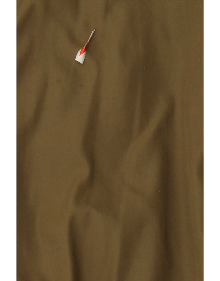 Henry Cottons Womens Rain Jacket IT 44 Medium Khaki Polyester