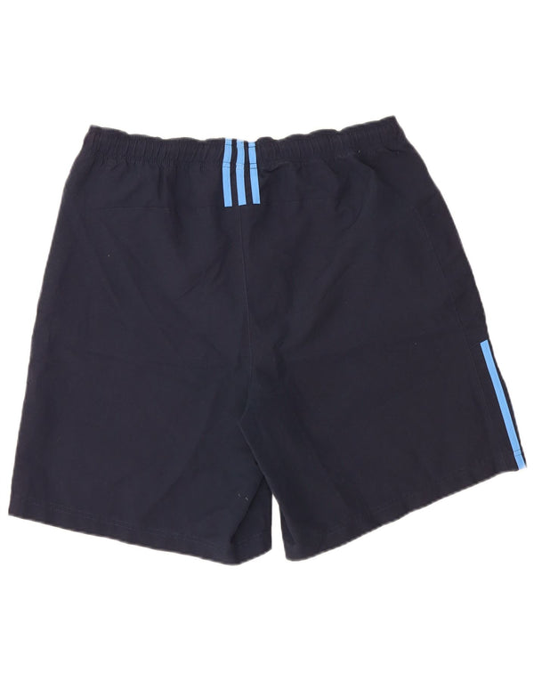 Adidas Mens Sport Shorts Large Navy Blue Polyester
