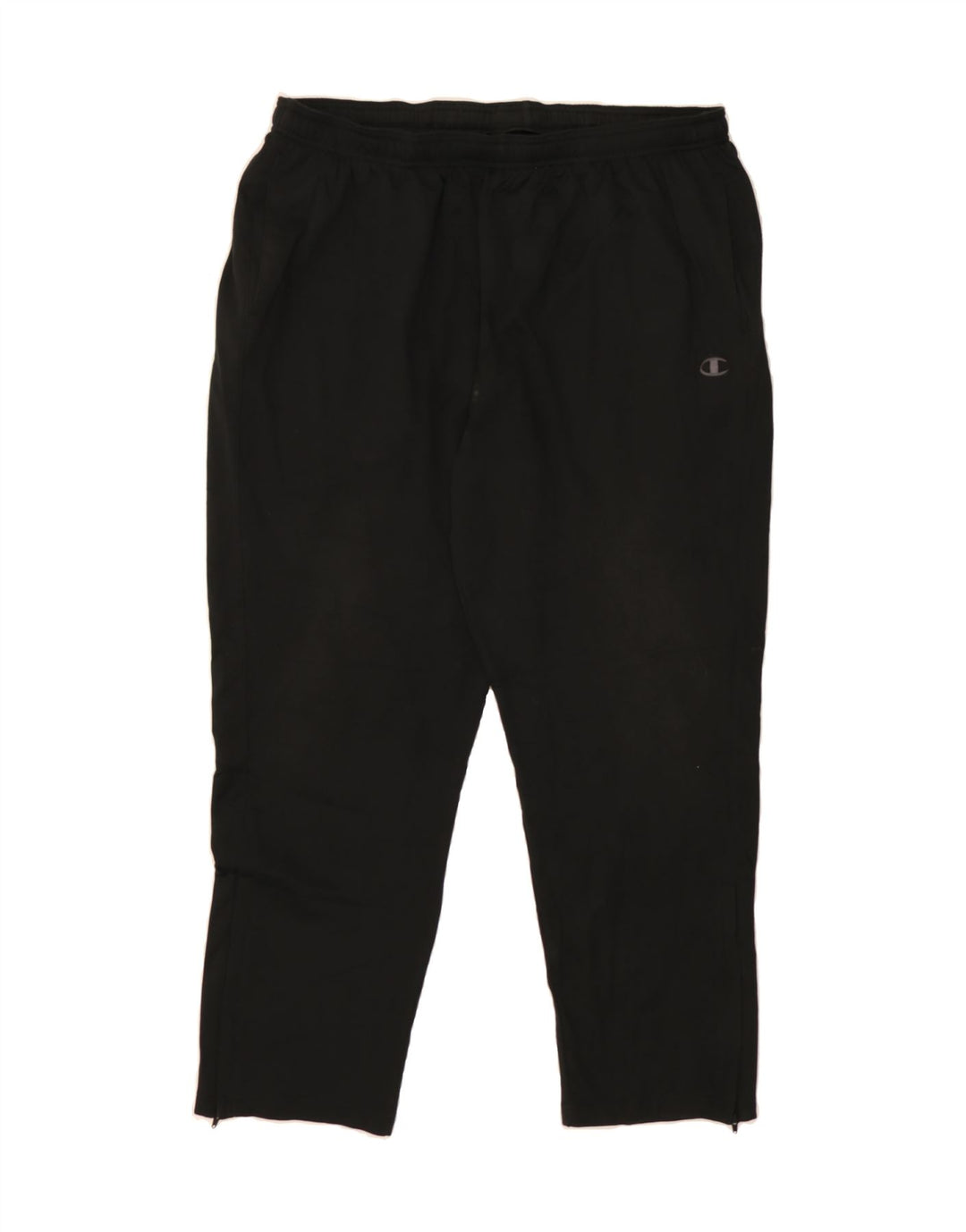 CHAMPION Mens Tracksuit Trousers 2XL Black Polyester Vintage Champion and Second-Hand Champion from Messina Hembry 