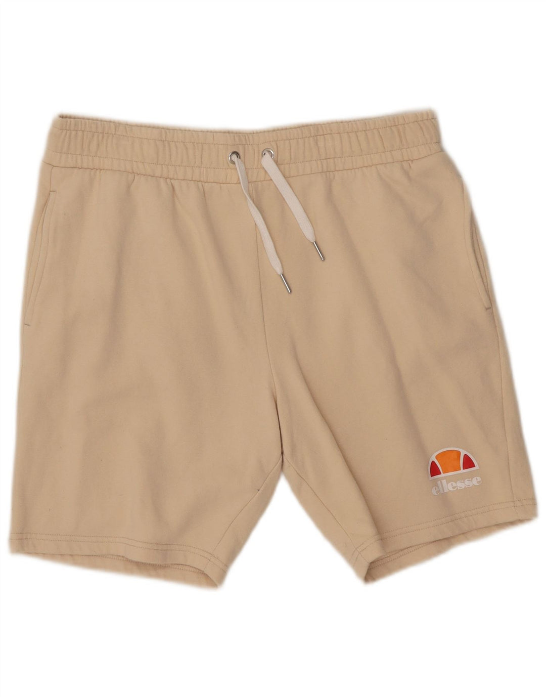 Ellesse Mens Sport Shorts Medium Beige Cotton