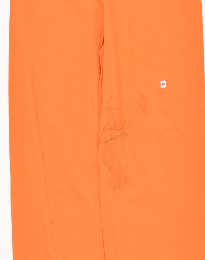VINTAGE Womens Pegged Casual Trousers IT 44 Medium W28 L28 Orange Viscose | Vintage | Thrift | Second-Hand | Used Clothing | Messina Hembry 