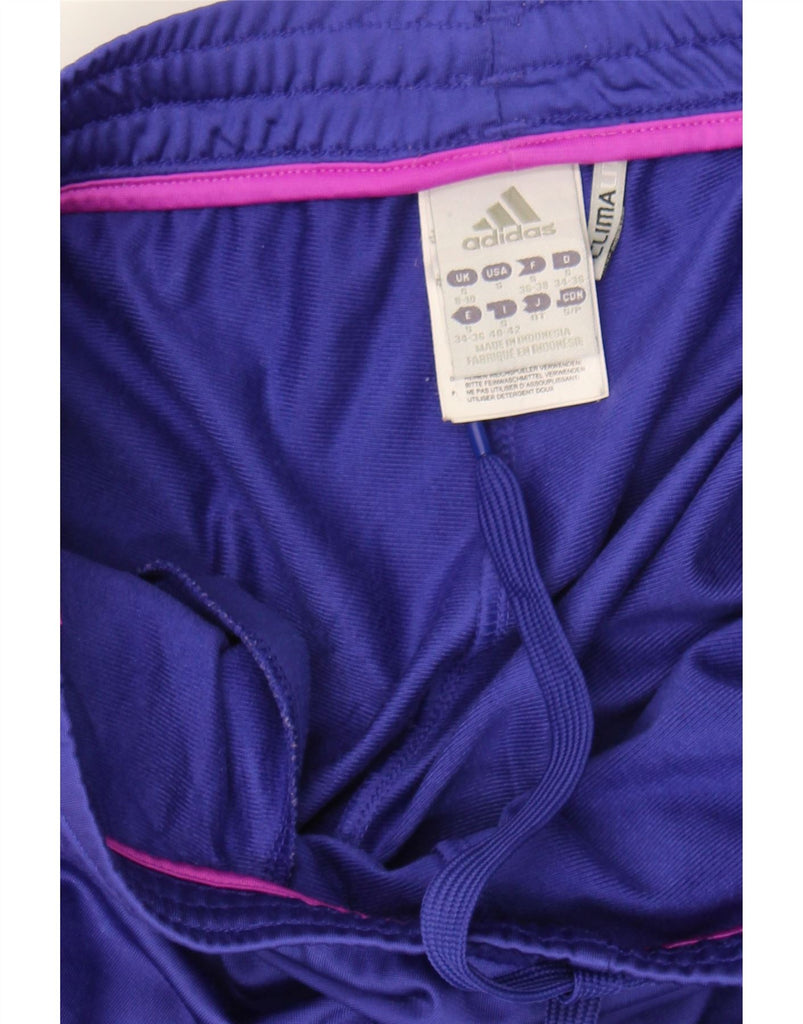 ADIDAS Womens Climalite Tracksuit Trousers UK 8/10 Small  Navy Blue Vintage Adidas and Second-Hand Adidas from Messina Hembry 