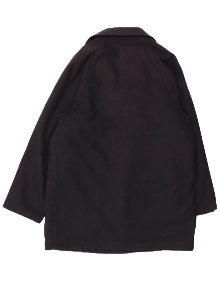 Sea & Sky Mens Overcoat UK 42 XL Black