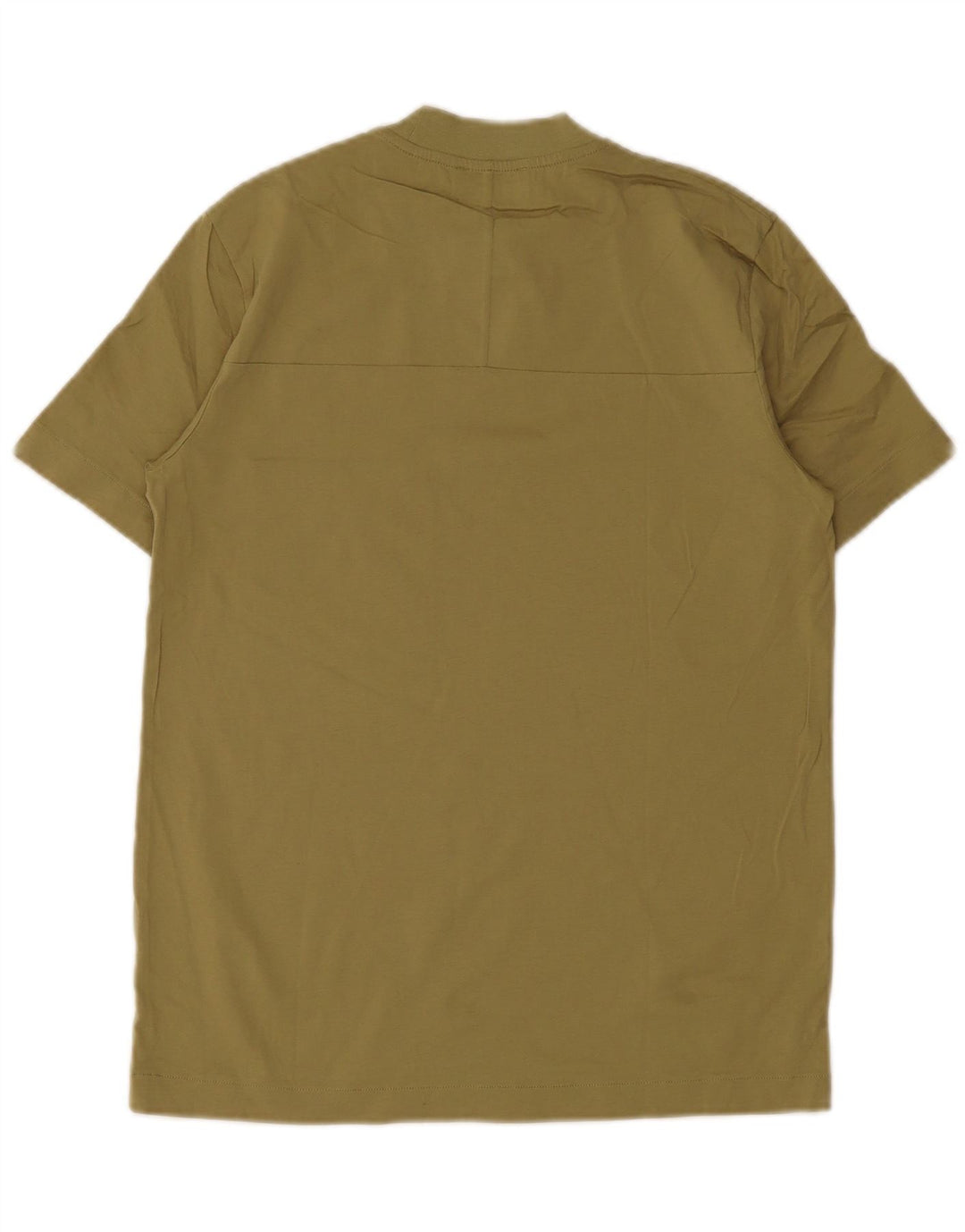 Cos Mens T-Shirt Top Small Khaki