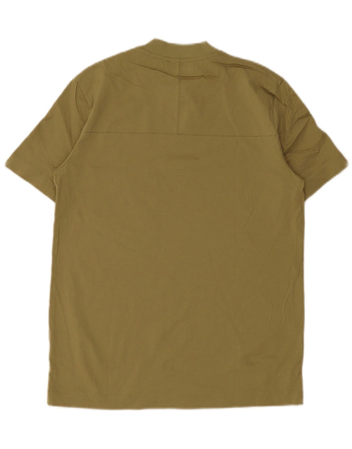 Cos Mens T-Shirt Top Small Khaki