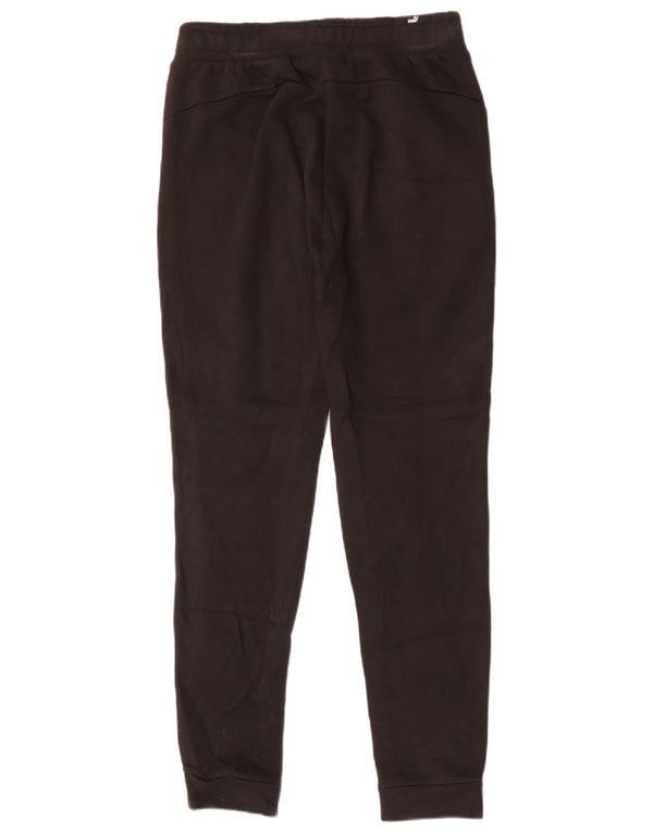 Puma Mens Tracksuit Trousers Joggers Medium Black Cotton