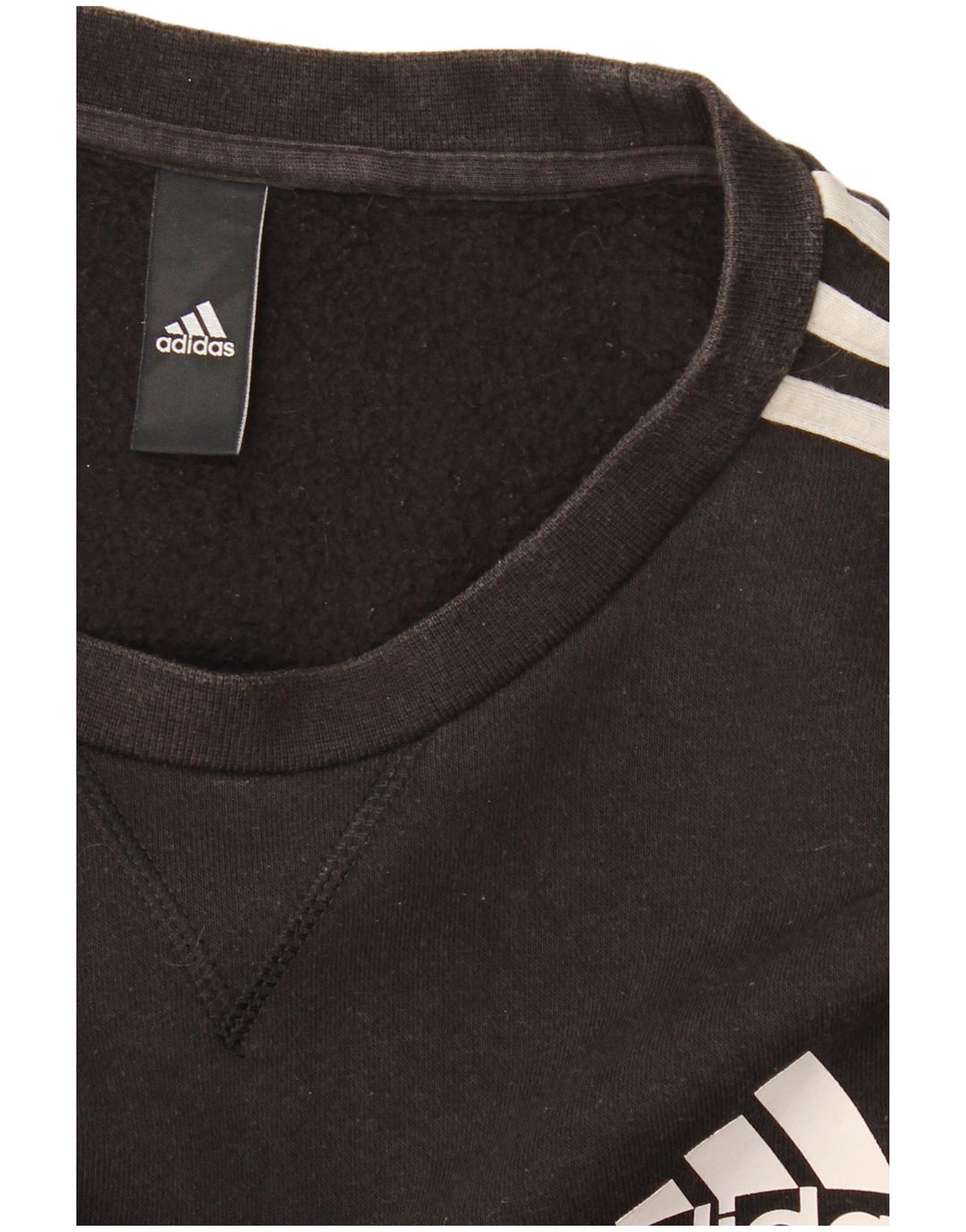 Adidas Womens Sweatshirt Jumper UK 16 Large Black