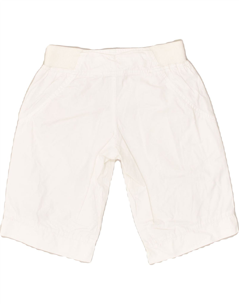 NIKE Girls Bermuda Sport Shorts 8-9 Years Small White Cotton | Vintage Nike | Thrift | Second-Hand Nike | Used Clothing | Messina Hembry 