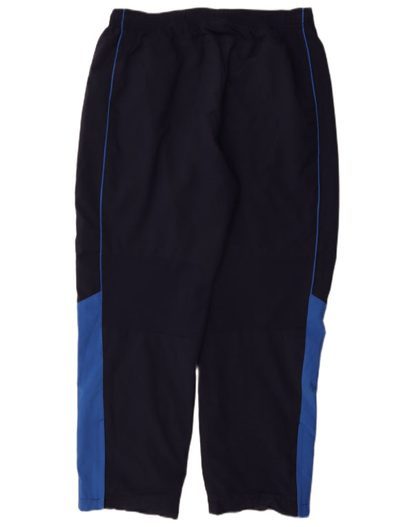 Nike Mens Tracksuit Trousers XL Navy Blue Colourblock Polyester Sports