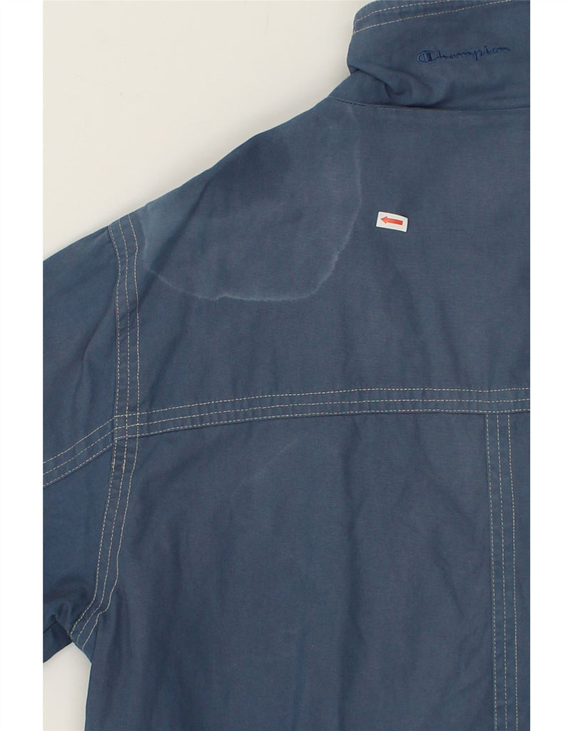 CHAMPION Mens Utility Jacket UK 40 Large Blue | Vintage Champion | Thrift | Second-Hand Champion | Used Clothing | Messina Hembry 