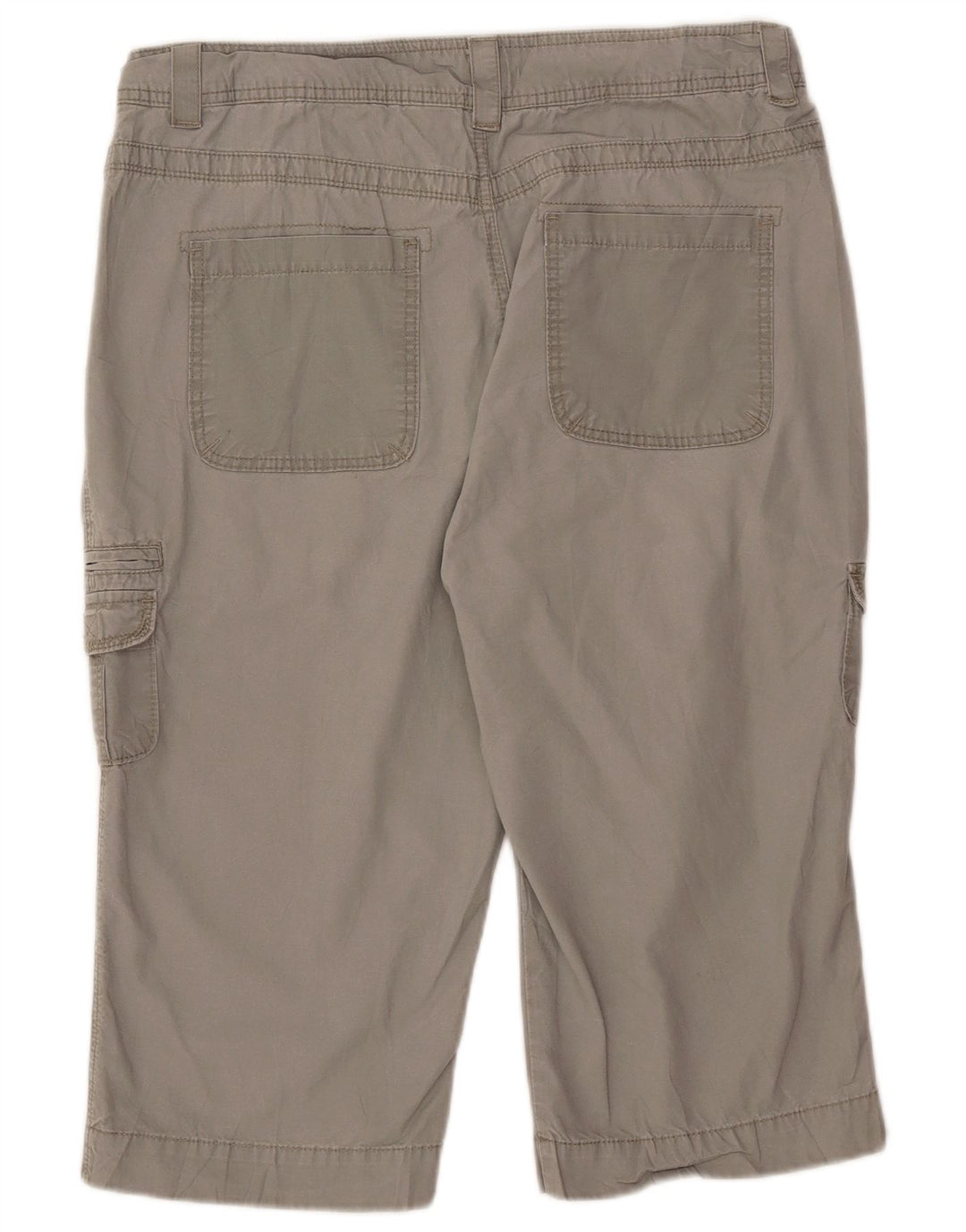 Lee Womens Raiders Cargo Shorts US 16 2XL W34  Grey Cotton