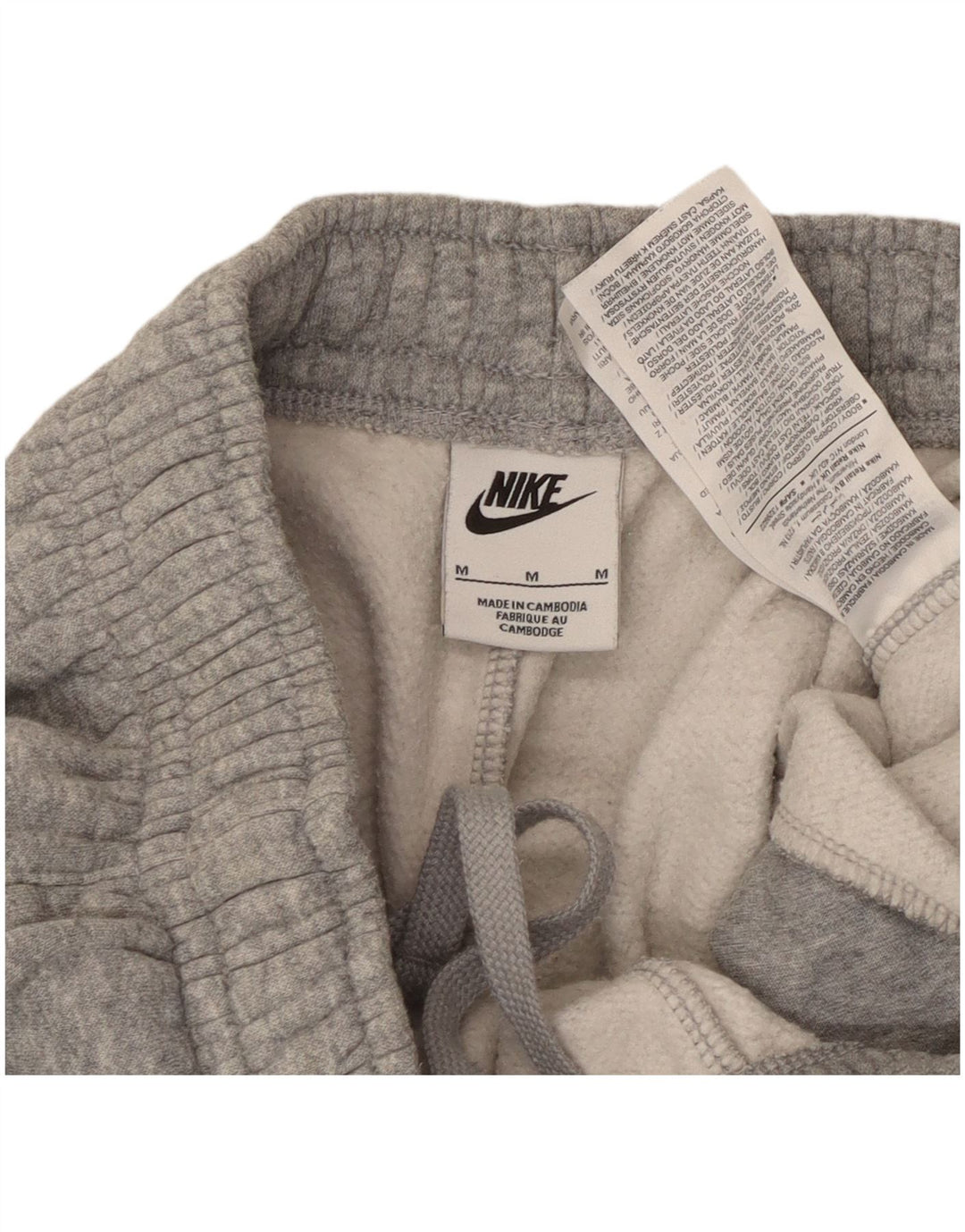 Nike Mens Crop Cargo Tracksuit Trousers Joggers Medium  Grey Flecked Cotton