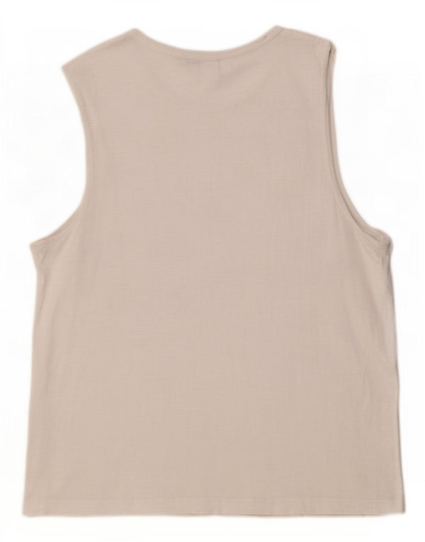 Zara Mens Vest Top Large White