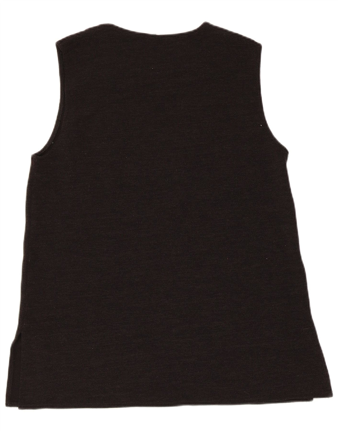 ZARA Womens Vest Top UK 12 Medium Black