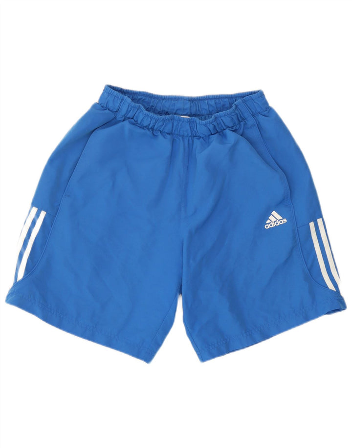 Adidas Mens Sport Shorts Medium Blue Polyester