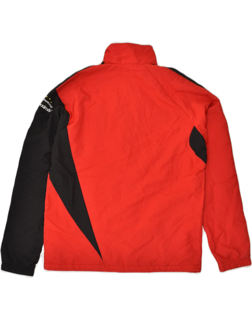 ADIDAS Boys Tracksuit Top Jacket 15-16 Years Red Colourblock Polyester | Vintage Adidas | Thrift | Second-Hand Adidas | Used Clothing | Messina Hembry 