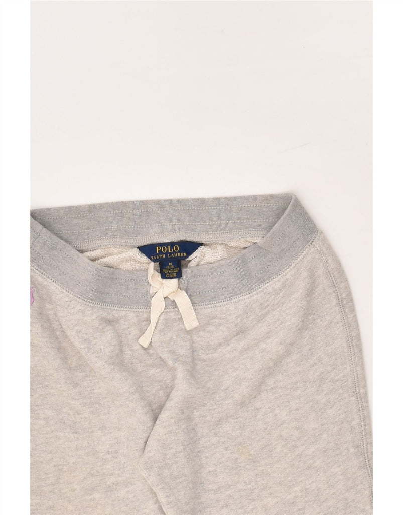 POLO RALPH LAUREN Girls Tracksuit Trousers Joggers 8-9 Years Medium Grey | Vintage Polo Ralph Lauren | Thrift | Second-Hand Polo Ralph Lauren | Used Clothing | Messina Hembry 