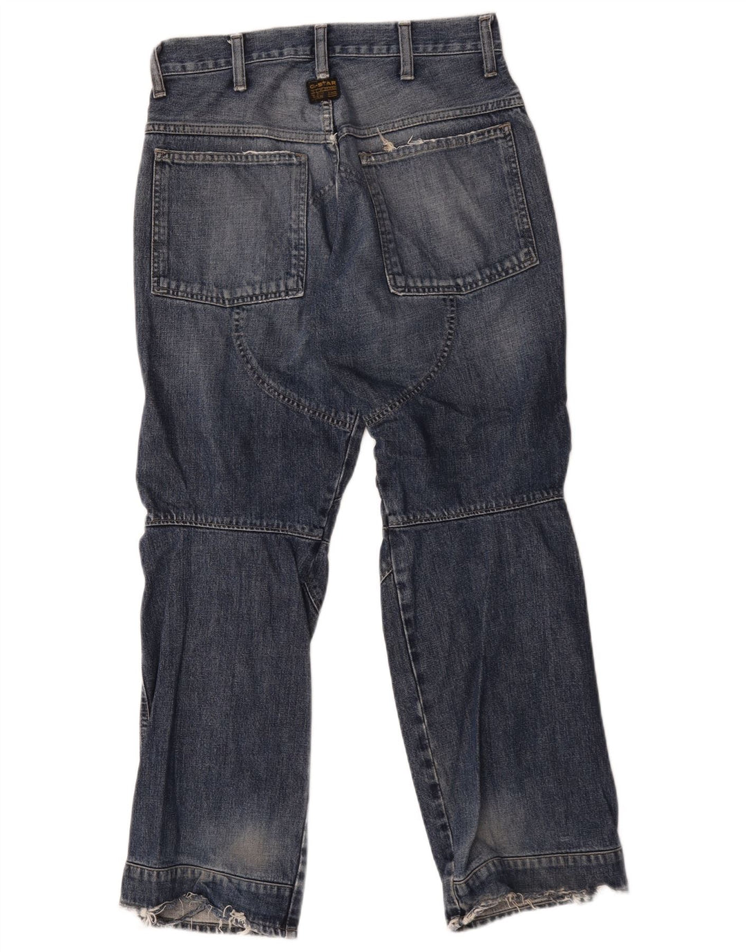 G-Star Mens Straight Jeans W30 L30 Blue Cotton