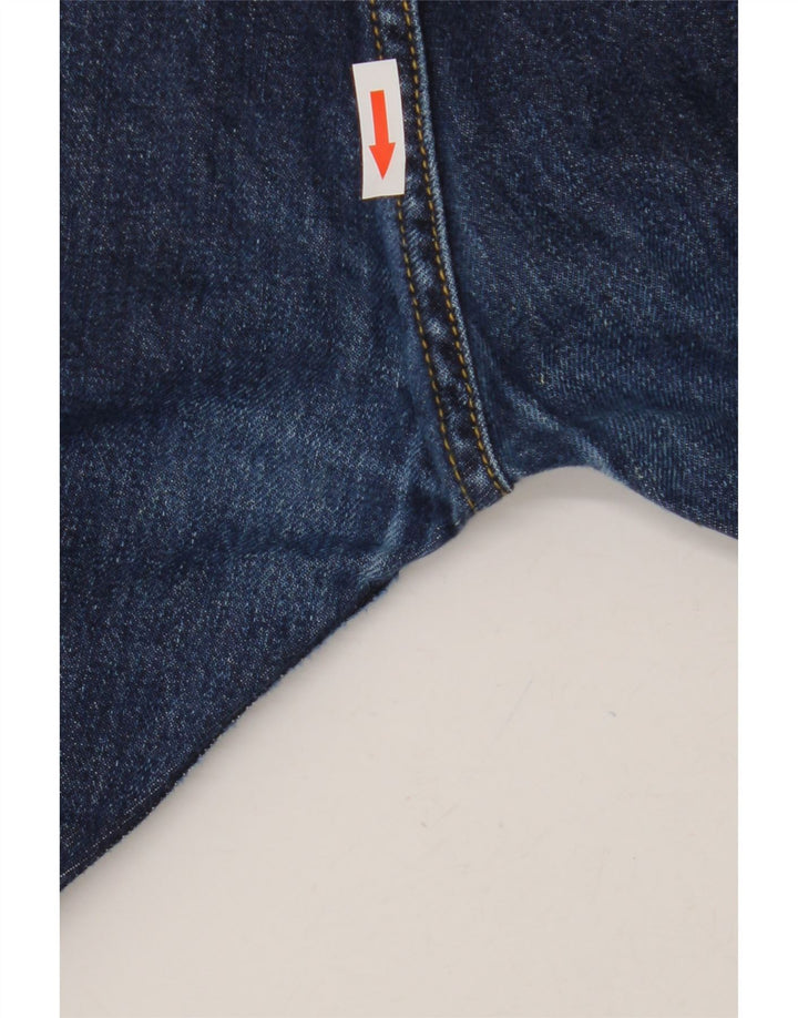 Levi's Mens 501 Straight Jeans W40 L32 Navy Blue