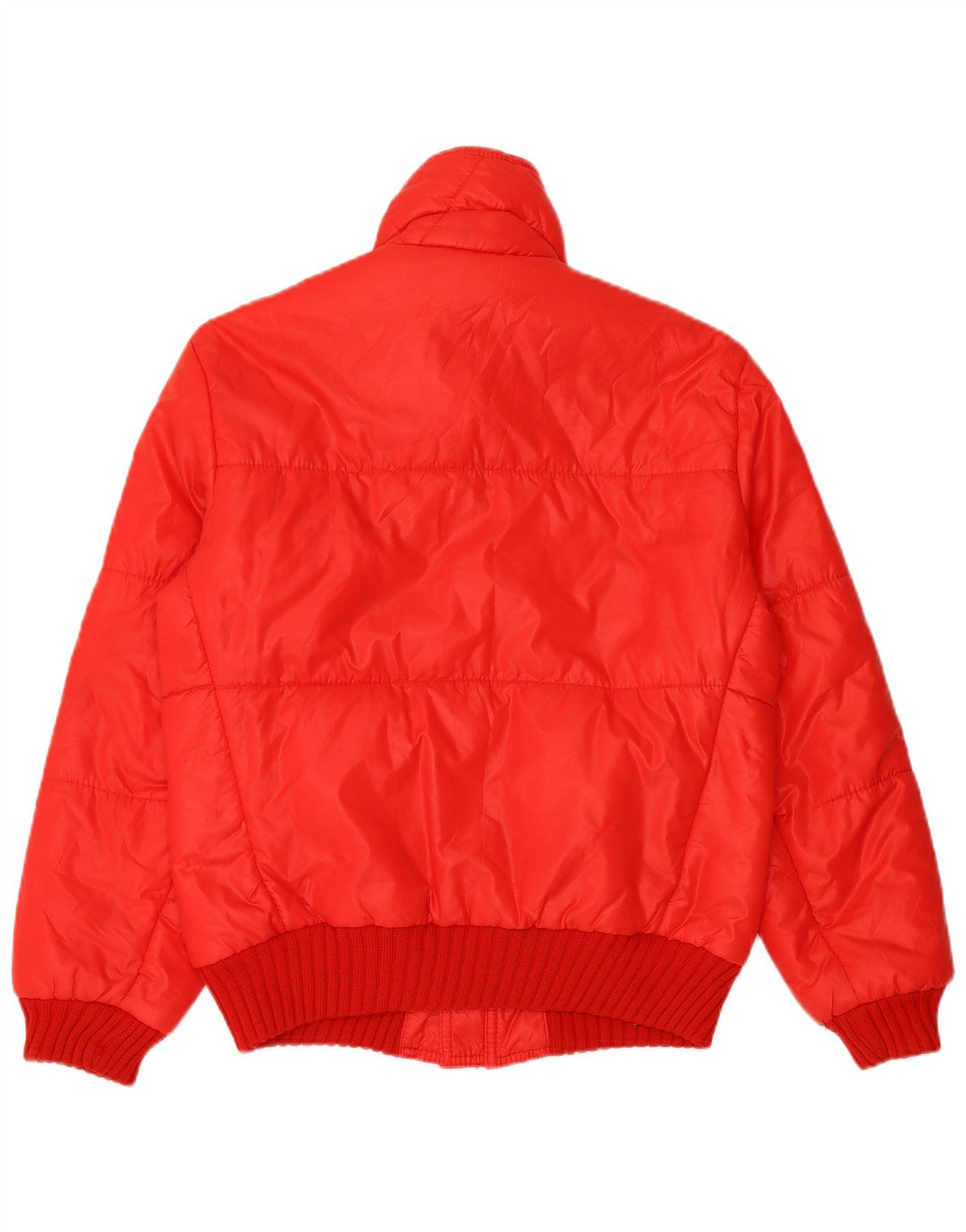 RADICI Mens Hooded Padded Jacket IT 48 Medium Red Polyamide