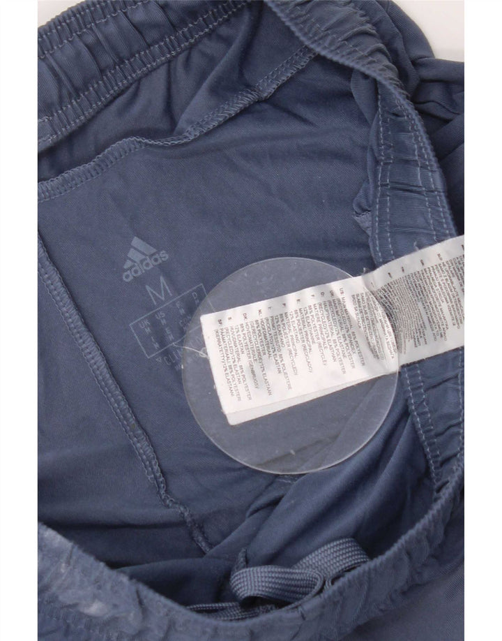 Adidas Womens Climacool Sport Shorts UK 12 Medium Navy Blue Polyester