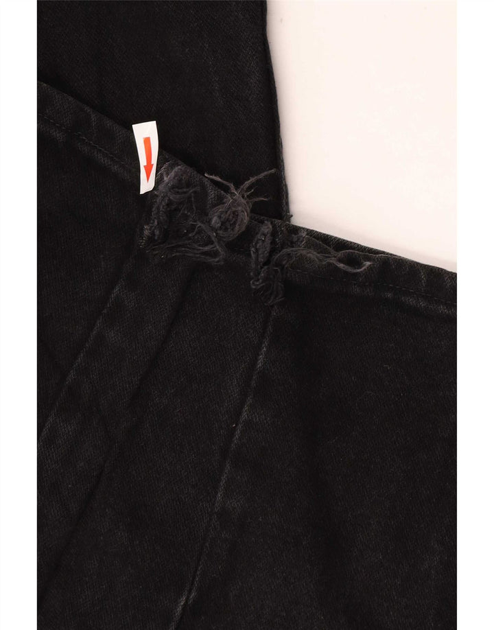 Wrangler Womens Straight Jeans W31 L34 Black Cotton