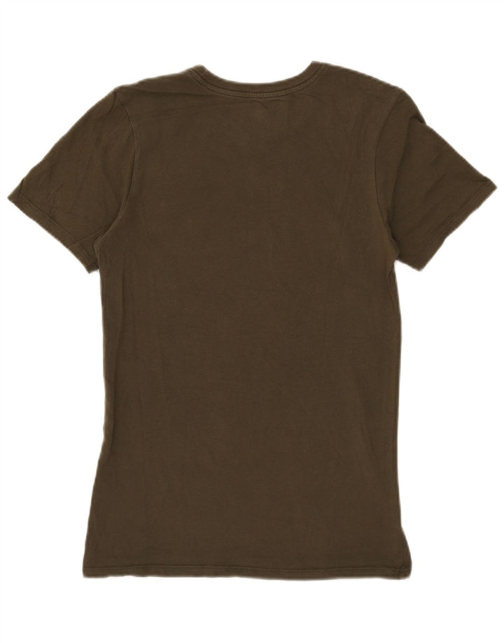 Nike Mens Athletic Cut Graphic T-Shirt Top XS Khaki