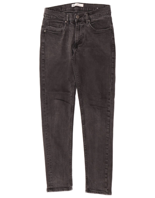 Zara Mens Skinny Jeans EU 40 Medium W31 L31 Grey Cotton