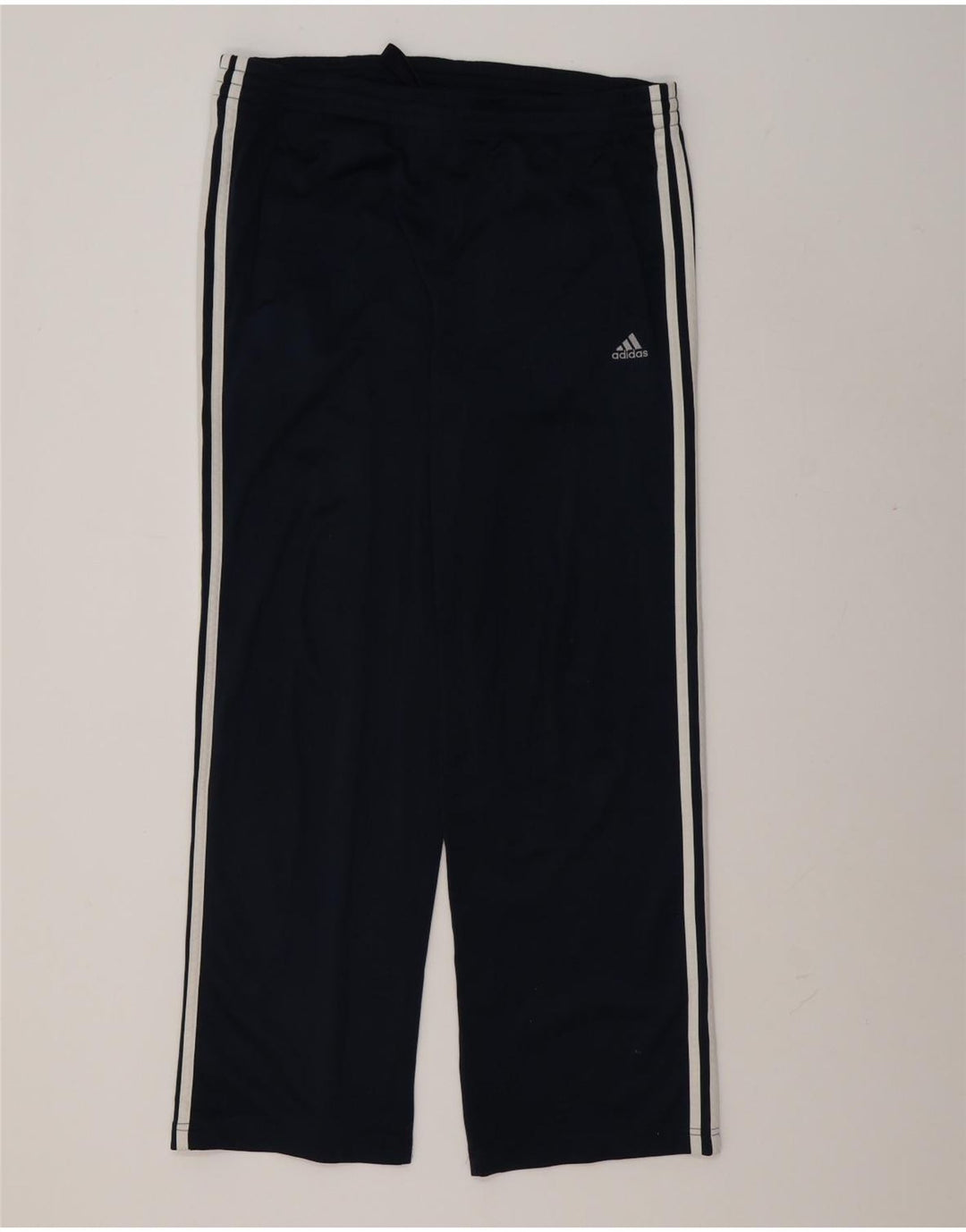 Adidas Mens Clima 365 Tracksuit Trousers Medium  Navy Blue Polyester