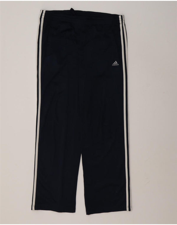 Adidas Mens Clima 365 Tracksuit Trousers Medium  Navy Blue Polyester