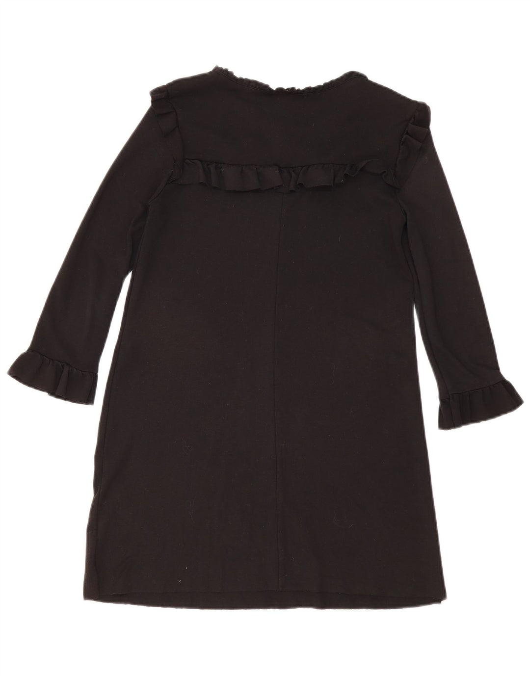 Zara Womens Jumper Dress UK 10 Small Black