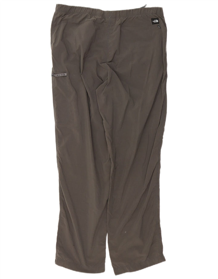 THE NORTH FACE Womens Straight Cargo Trousers Large W32 L30 Grey Nylon
