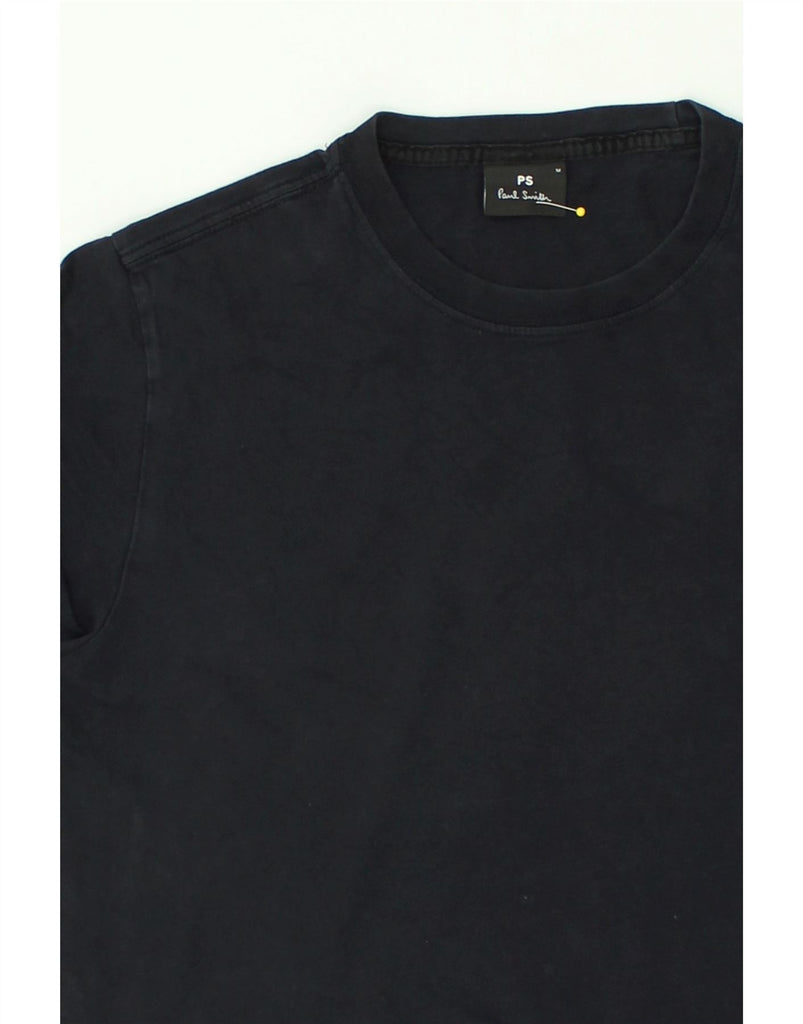 PAUL SMITH Mens T-Shirt Top Medium Black Cotton | Vintage Paul Smith | Thrift | Second-Hand Paul Smith | Used Clothing | Messina Hembry 