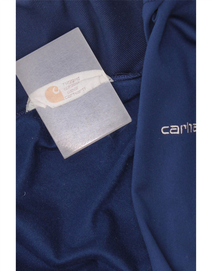 Carhartt Mens Tracksuit Top Jacket Large Navy Blue