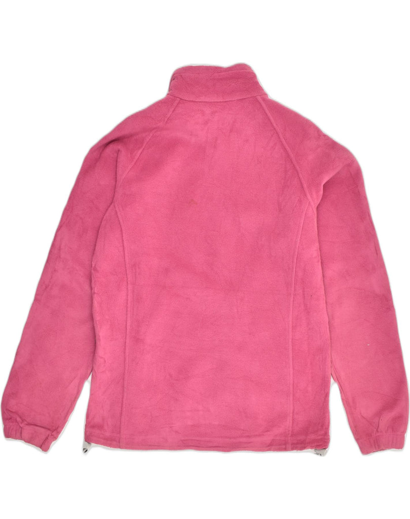 COLUMBIA Womens Fleece Jacket UK 10 Small Pink Polyester | Vintage Columbia | Thrift | Second-Hand Columbia | Used Clothing | Messina Hembry 