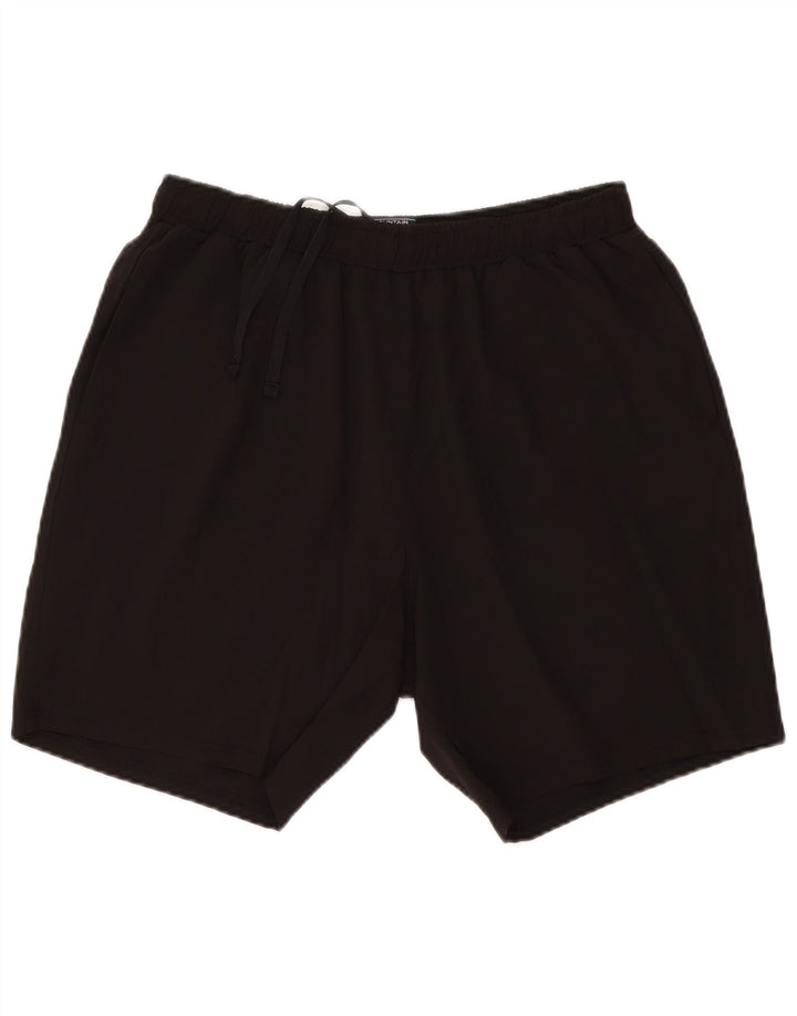 Mountain Warehouse Womens Sport Shorts UK 14 Large Black Polyester