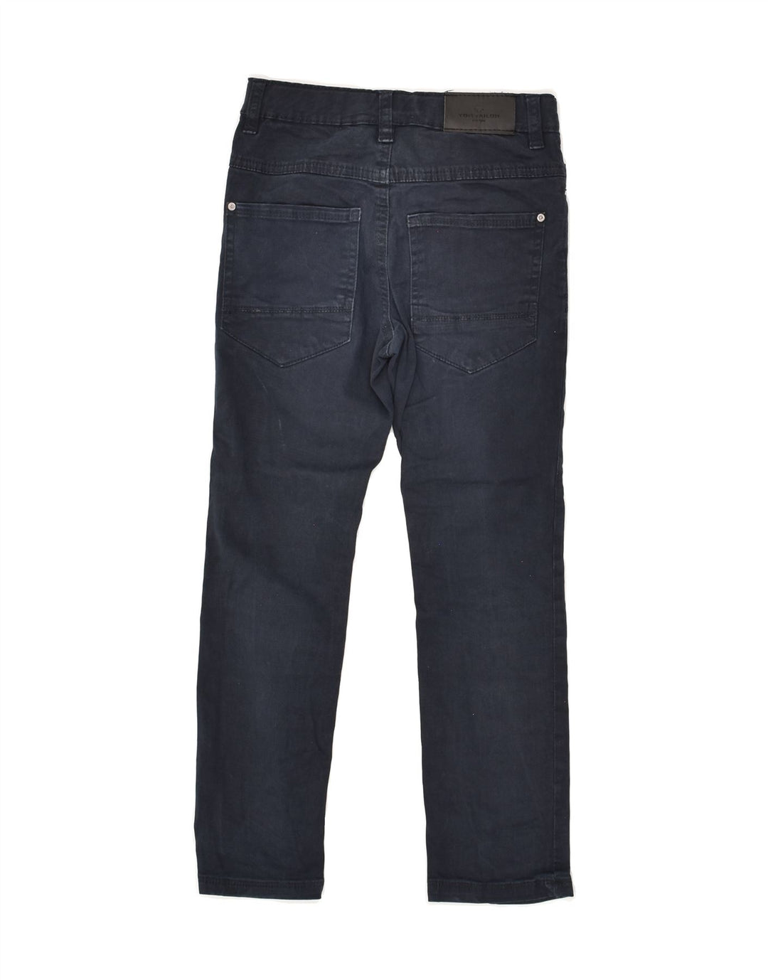 TOM TAILOR Boys Straight Jeans 7-8 Years W24 L26  Navy Blue Cotton | Vintage Tom Tailor | Thrift | Second-Hand Tom Tailor | Used Clothing | Messina Hembry 