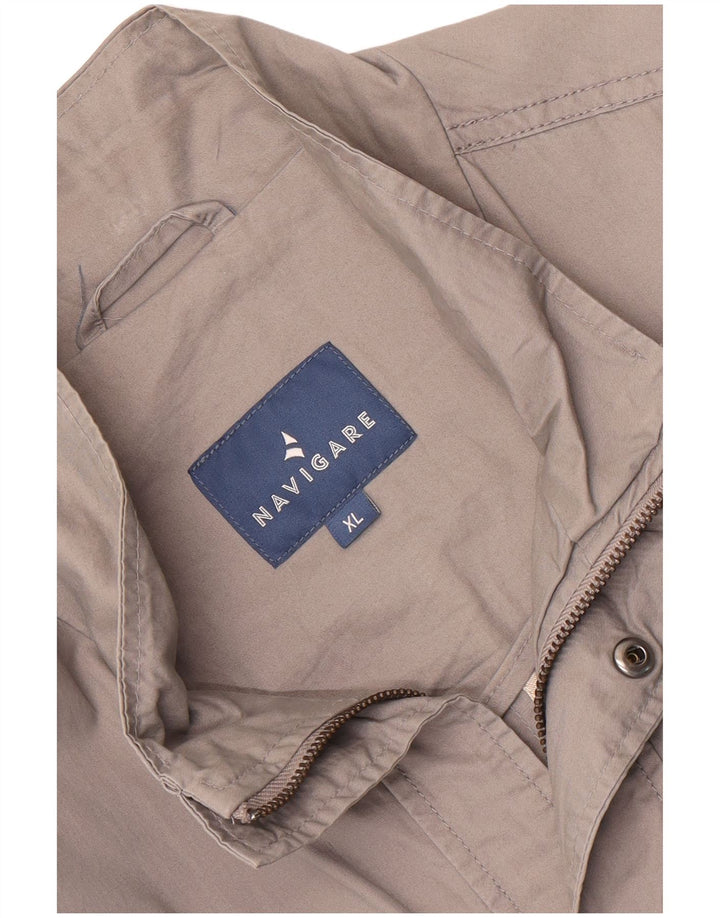 NAVIGARE Mens Utility Jacket UK 42 XL Grey