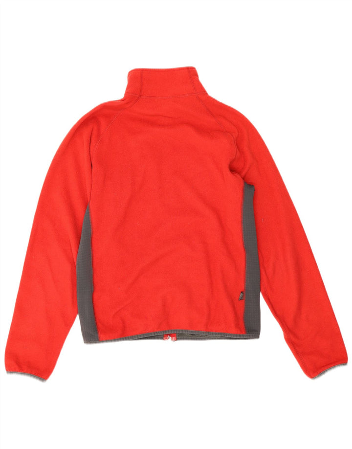 The North Face Mens Fleece Jacket UK 38 Medium Red Polyester Sports