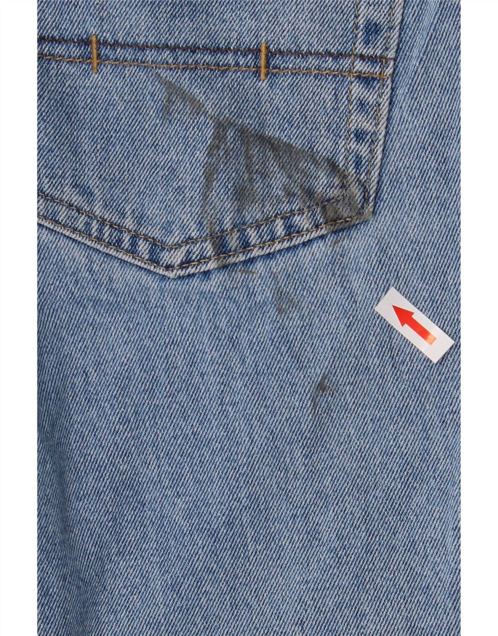 Marks & Spencer Mens Straight Jeans W32 L33 Blue Cotton