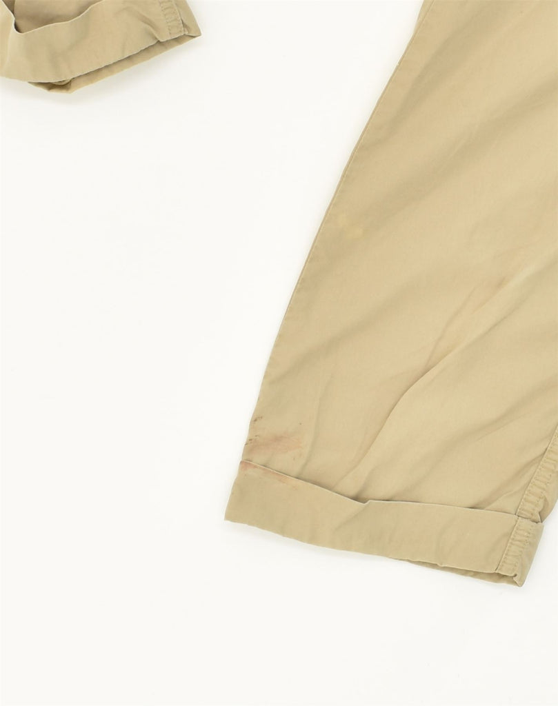 AVIREX Mens Pegged Casual Trousers W32 L29 Beige Cotton | Vintage Avirex | Thrift | Second-Hand Avirex | Used Clothing | Messina Hembry 