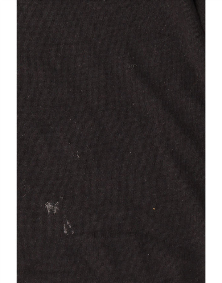 Zara Mens Crew Neck Jumper Sweater Small Black