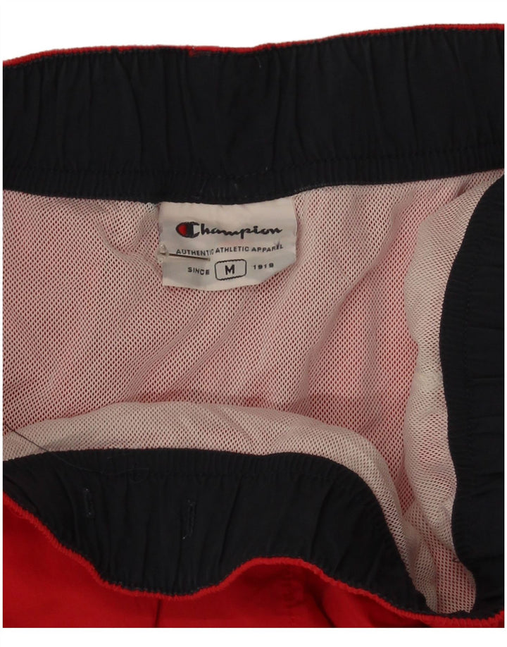 Champion Mens Swimming Shorts Medium Red